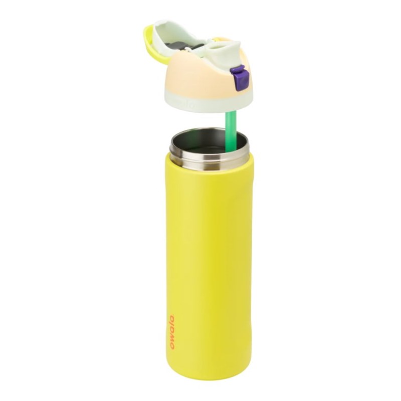 Owala 24oz FreeSip® Stainless Steel Wasserflasche Gelb | IMT1888XT