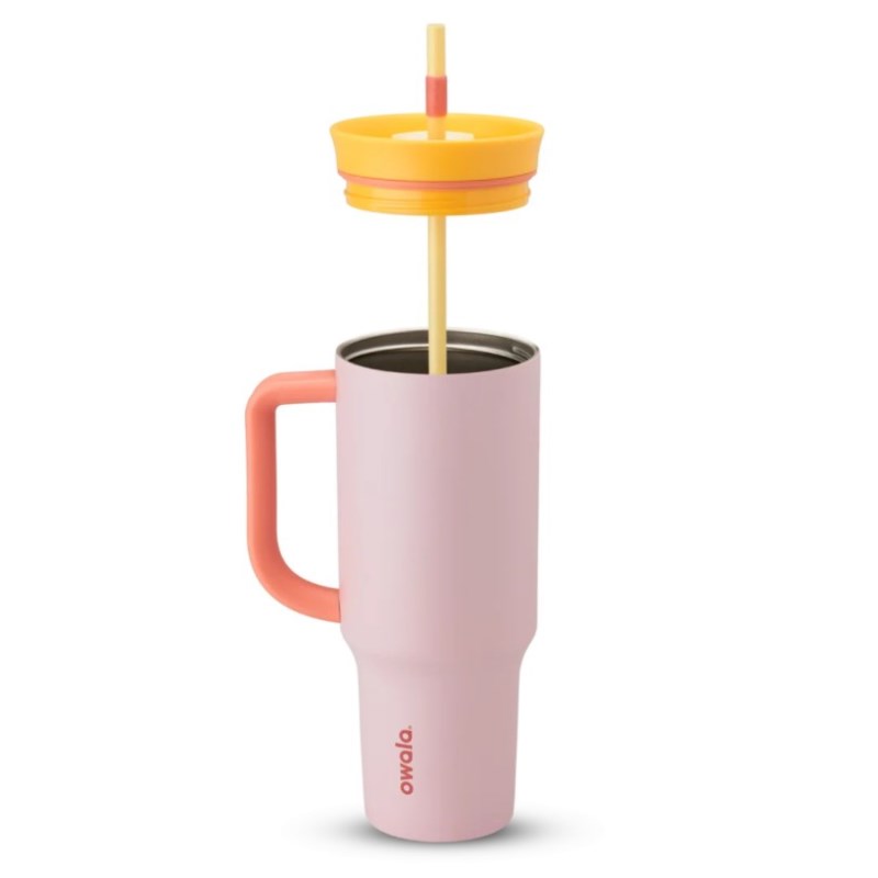 Owala 40oz Tumbler Stainless Steel Wasserflasche Rosa | YHJ4999JH